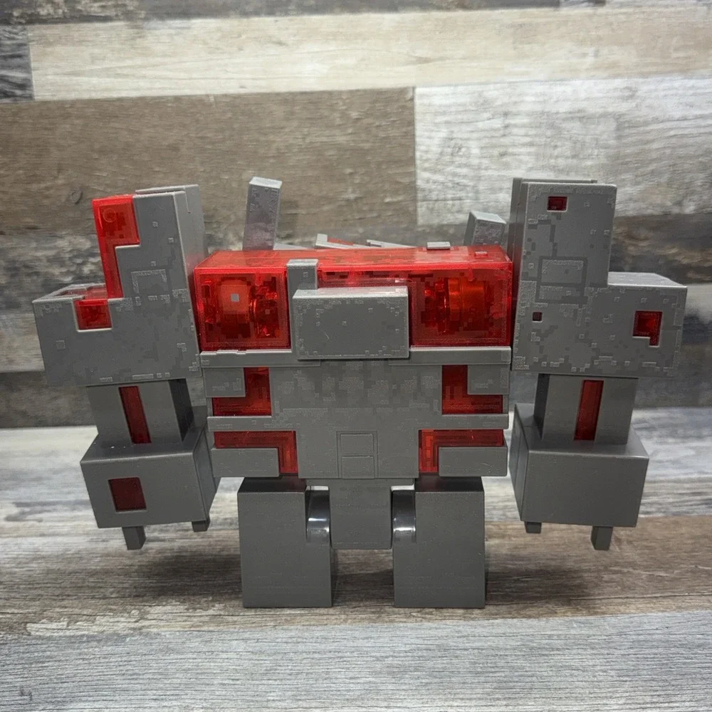 Minecraft Dungeons Redstone Monstrosity Deluxe Action Figure Mattel 10